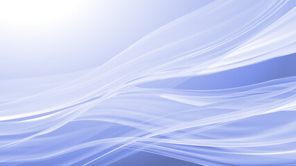 Abstract Soft Blue Wave Background