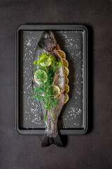 Whole Trout with Lemon and Dill