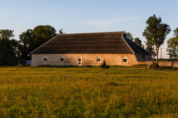 Traditional house in estonia