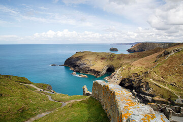 Cornish Coastline at Tintagel - Cornwall