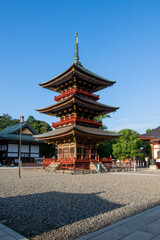 Obraz premium 成田山新勝寺の三重塔