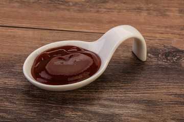 Traditional Barbicue sauce in the bowl