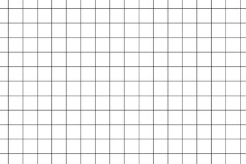 Checkered notebook paper seamless pattern background.
