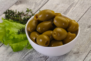 Big green olives