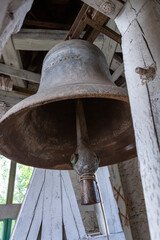 Obraz premium Koknese church, interior and bell