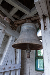 Obraz premium Koknese church, interior and bell