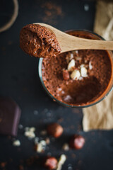Aquafaba Chocolate Mousse
