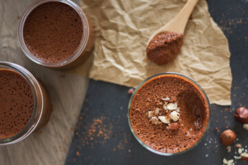Aquafaba Chocolate Mousse