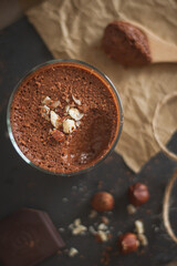 Aquafaba Chocolate Mousse