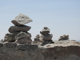 Rock formations in the desert
