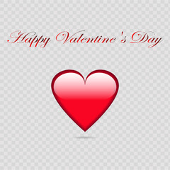 Love heart valentine logo. Vector.Valentine's Day 
