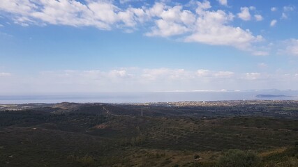 panorama of the city of Cagliari