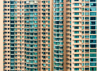 Fototapeta na wymiar High-rise urban apartments