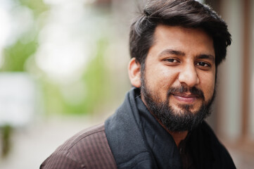 Afghanistan man wear traditional clothes.