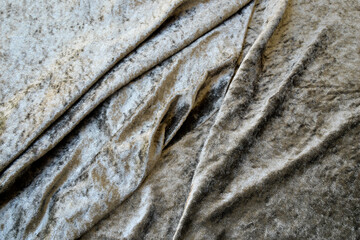 close-up black fabric texture background