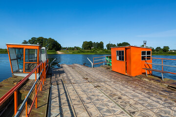 ferry across the river