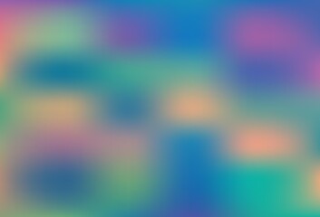 Dark BLUE vector abstract bright texture.