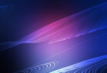 Naklejka premium Dark Pink, Blue vector glossy abstract backdrop.