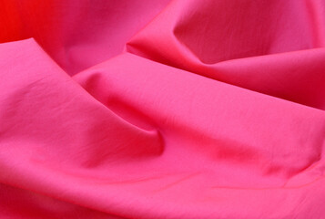 close-up red fabric texture background