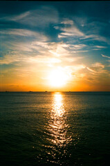 sun set