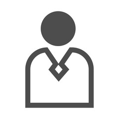 Line man, people, person icons