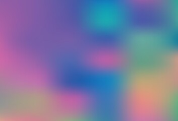 Dark Green, Yellow vector blurred bright template.