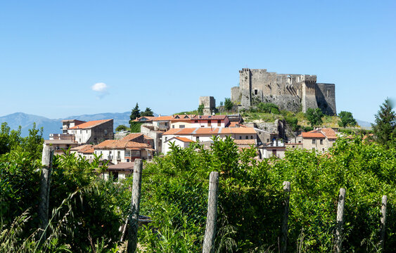 typical italian village sicignano degli alburni