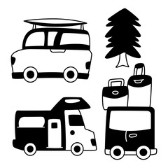 recreational vehicle and camping car 