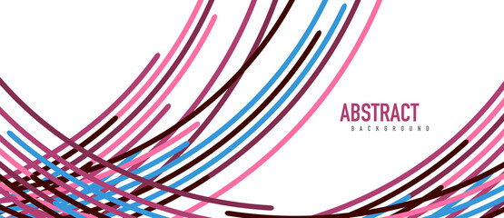 Аbstract moving colorful lines vector backgrounds for cover, placard, poster, banner or flyer
