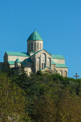 Fototapeta na wymiar Bagrati cathedral or Gelaty Monastery, Kutaisi, Imereti Region, Georgia, Caucasus, Middle East, Asia, Unesco World Heritage Site