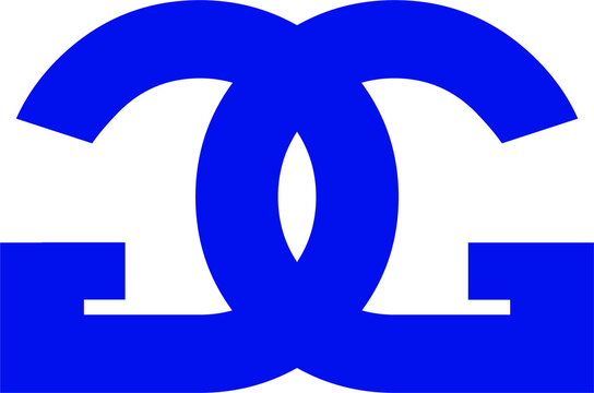 G&G joint logo icon, GG letter logo