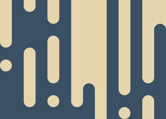 Abstract Rounded Color Lines halftone transition background illustration