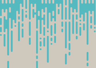 Abstract Rounded Color Lines halftone transition background illustration