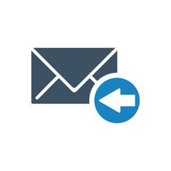 Email back icon