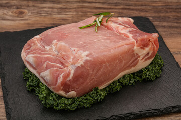 Pork meat piece for cooking