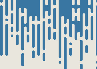 Abstract Rounded Color Lines halftone transition background illustration