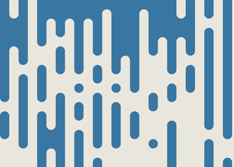 Abstract Rounded Color Lines halftone transition background illustration