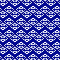 Decorative seamless pattern with ethnic element. Kyrgyz and Kazakh,  Uzbek, Tatar, Yakut ornaments. Texture for background, wallpaper, holiday, fabrics, gift wrapping, home textile. Vector.