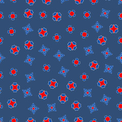 Decorative seamless pattern for geometric elements Abstract texture designs can be used for backgrounds, motifs, textile, wallpapers, fabrics, gift wrapping,templates Design Paper For Scrapbook Vector