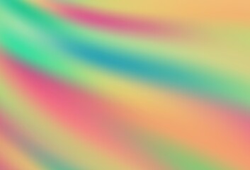 Light Pink, Blue vector blurred and colored pattern.