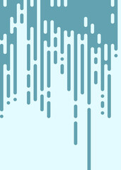 Aqua color Abstract Rounded Color Lines halftone transition background illustration