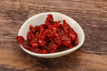 Dried tomato with olive oil