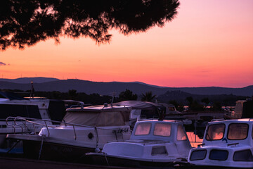 sunrise over the sea