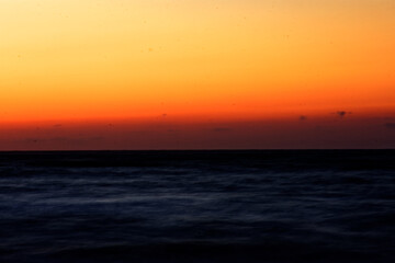 Naklejka premium Beautiful sea in the early morning