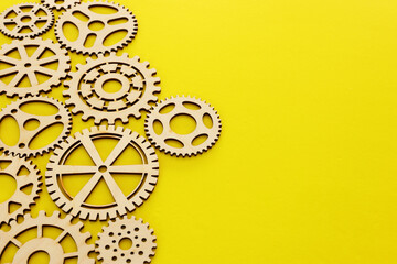 image of gears set mechanism