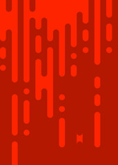 Scarlet color Abstract Rounded Color Lines halftone transition background illustration