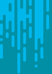 Cyan color Abstract Rounded Color Lines halftone transition background illustration