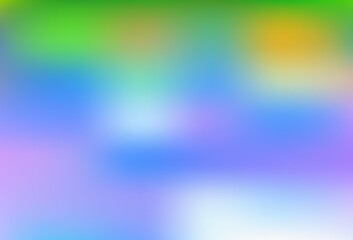 Light Blue, Green vector abstract blurred background.
