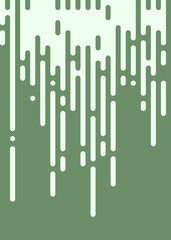 Turf Green color Abstract Rounded Color Lines halftone transition background illustration