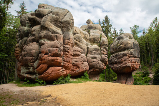Kelchstein bei Zittau in Sachsen